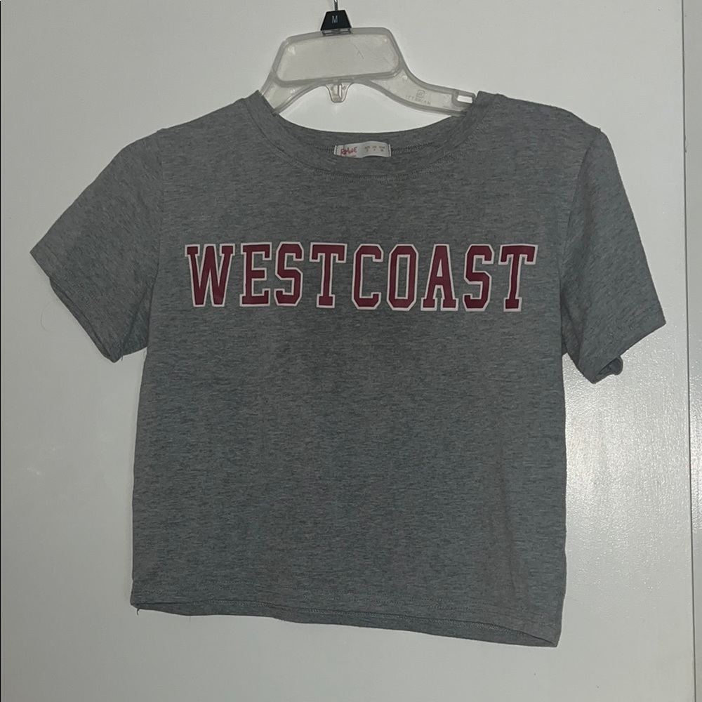 ROMWE Heather Gray Tee